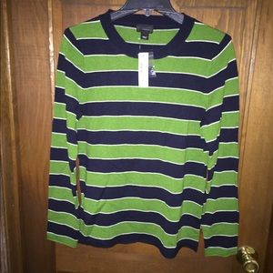 J Crew striped sweater
PRICED AS MARKED